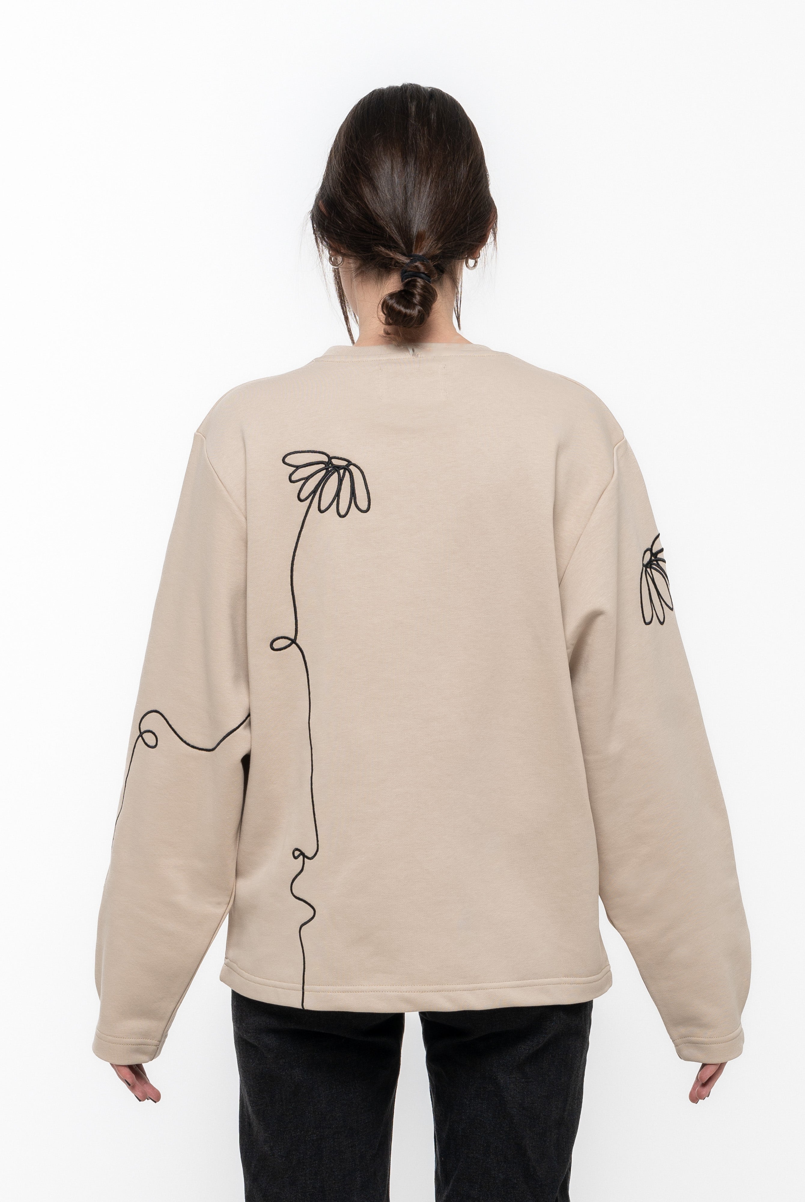 Signature Sweatshirt - Beige - 3