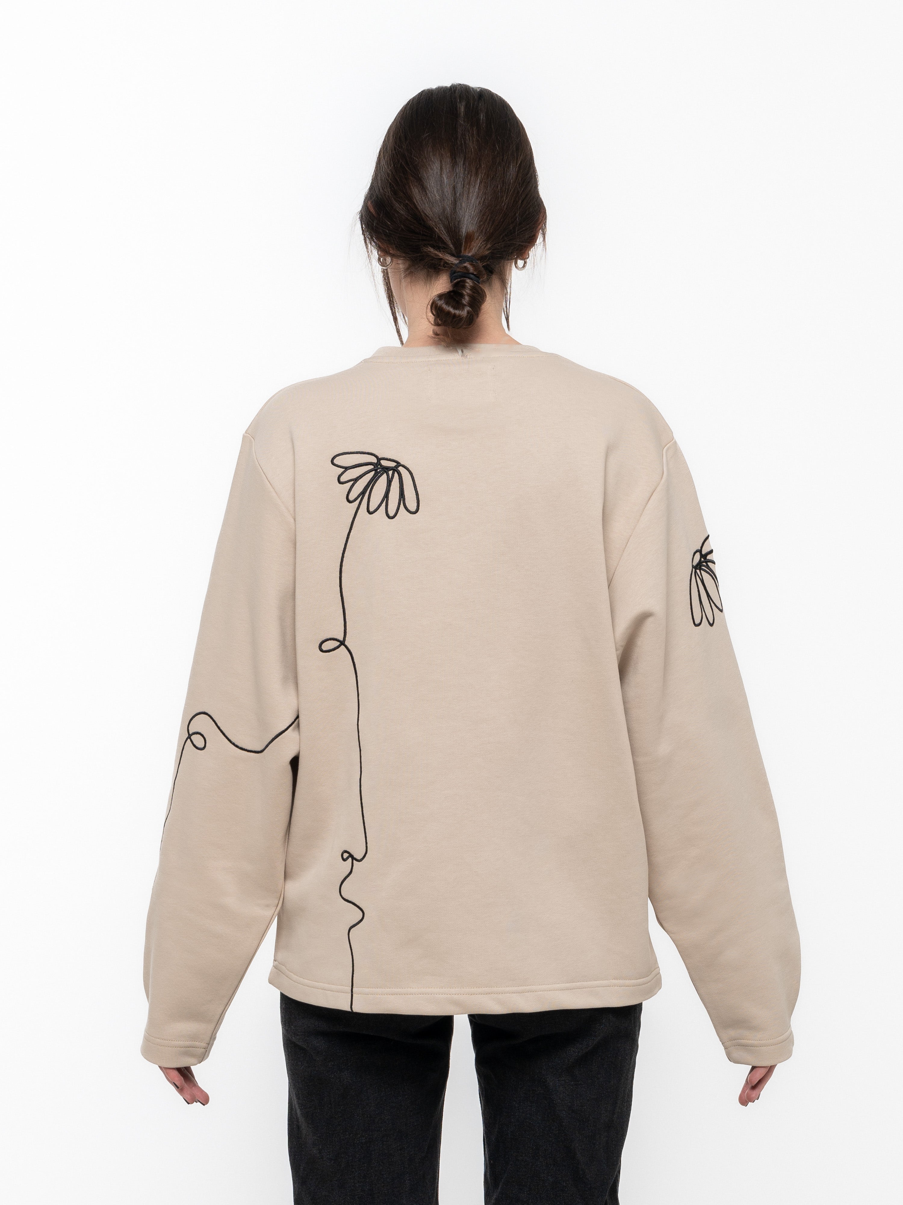 Signature Sweatshirt - Beige - 3