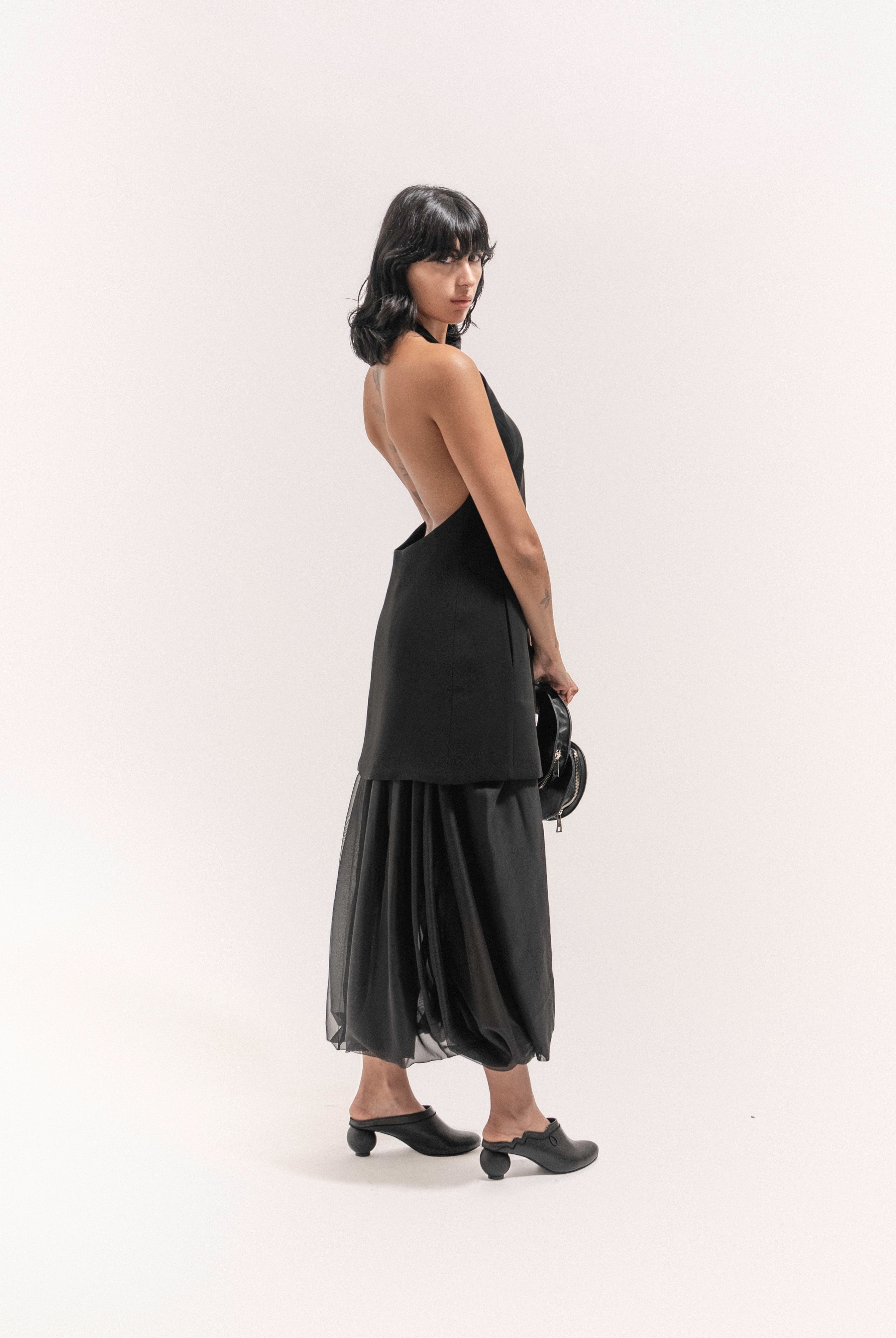 Canoodle Dress - Black - 1