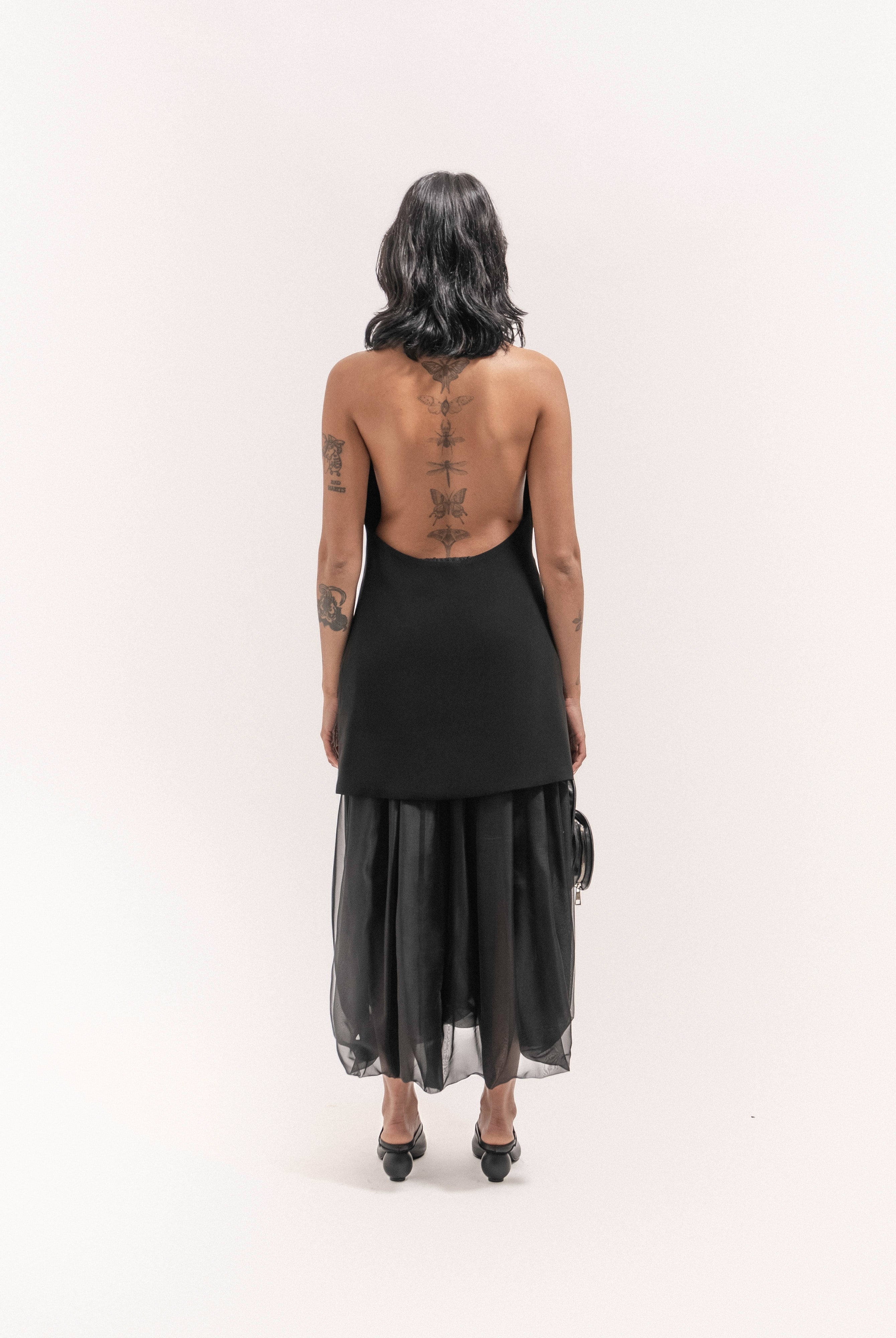 Canoodle Dress - Black - 5