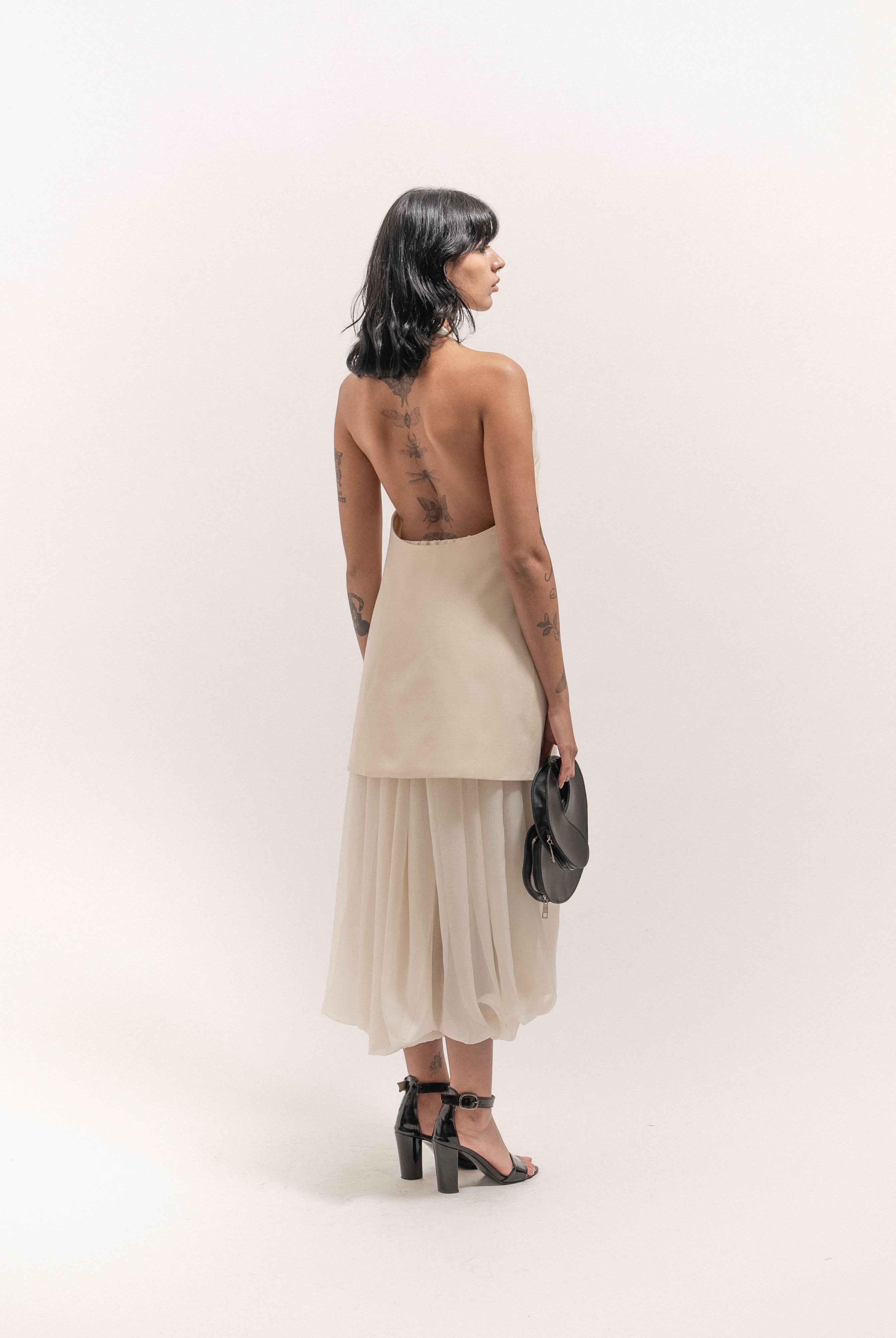 Canoodle Dress - Off White - 1