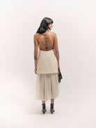 Canoodle Dress - Off White - 3