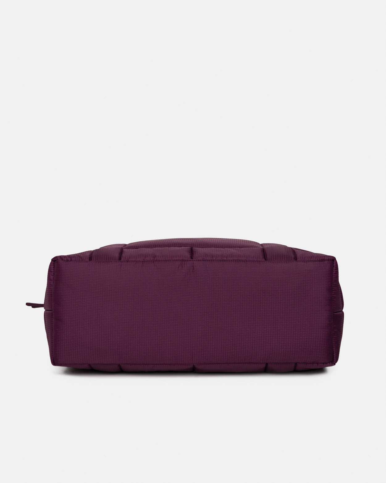 Aubergine Midi Puffer Bag