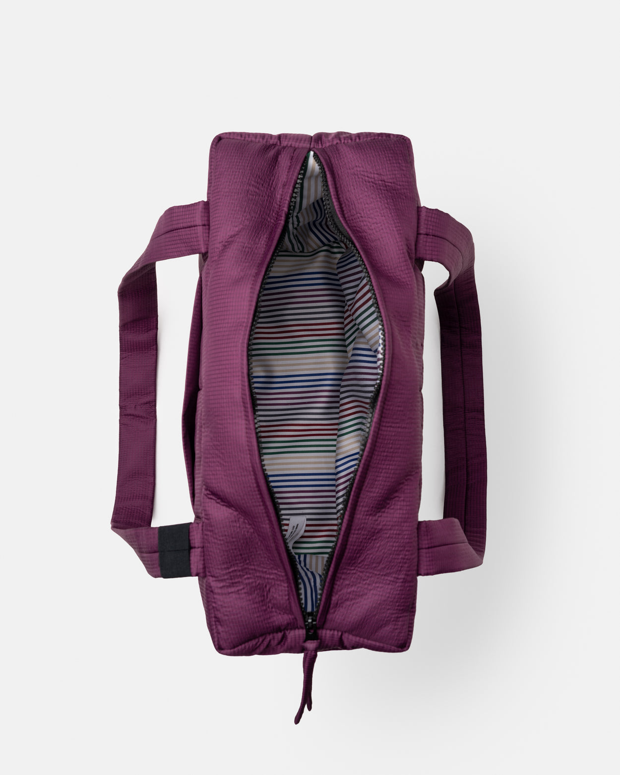 Aubergine Midi Puffer Bag