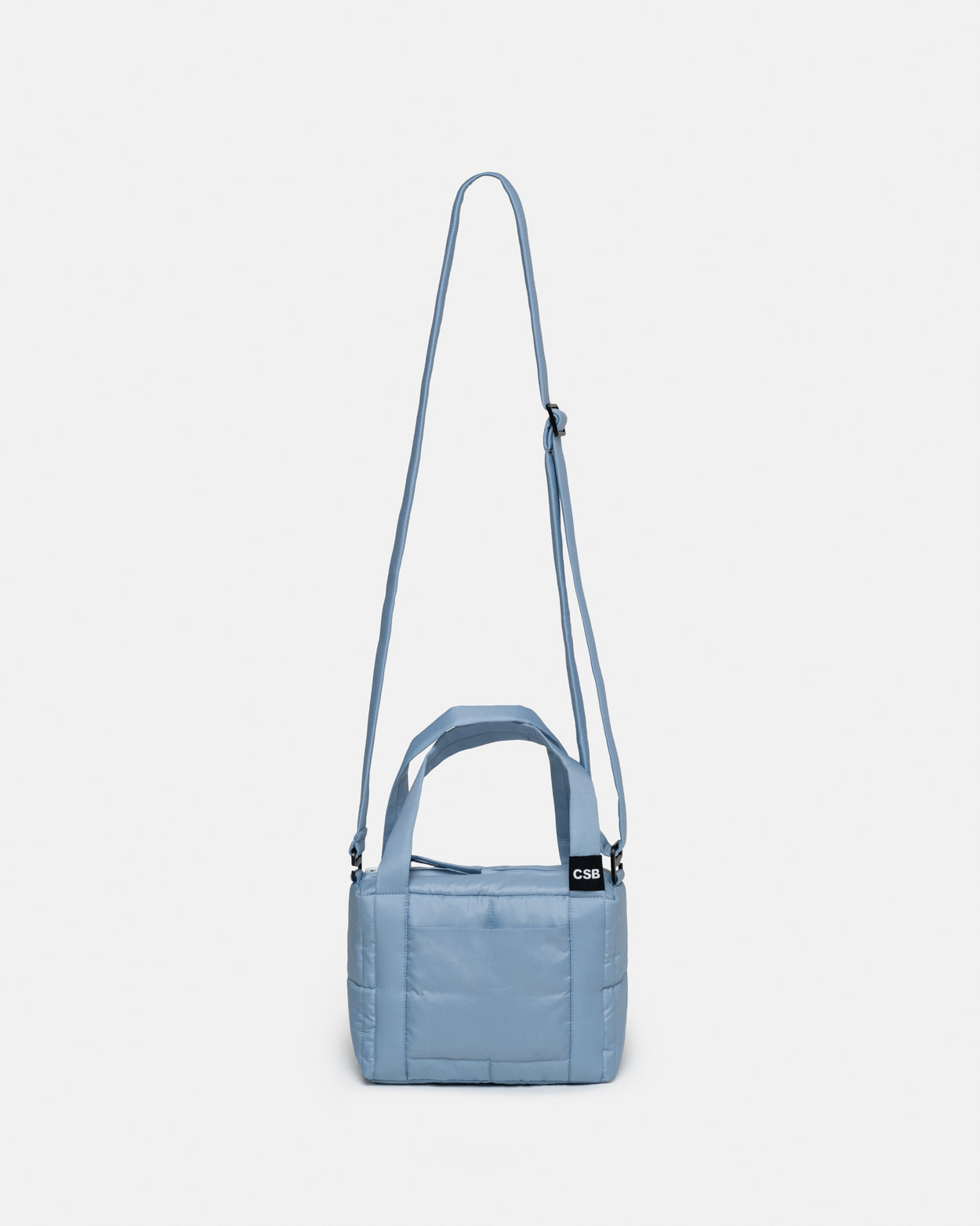 Baby Blue Mini Puffer Bag