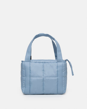 Baby Blue Mini Puffer Bag