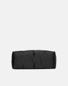 Black Midi Puffer Bag