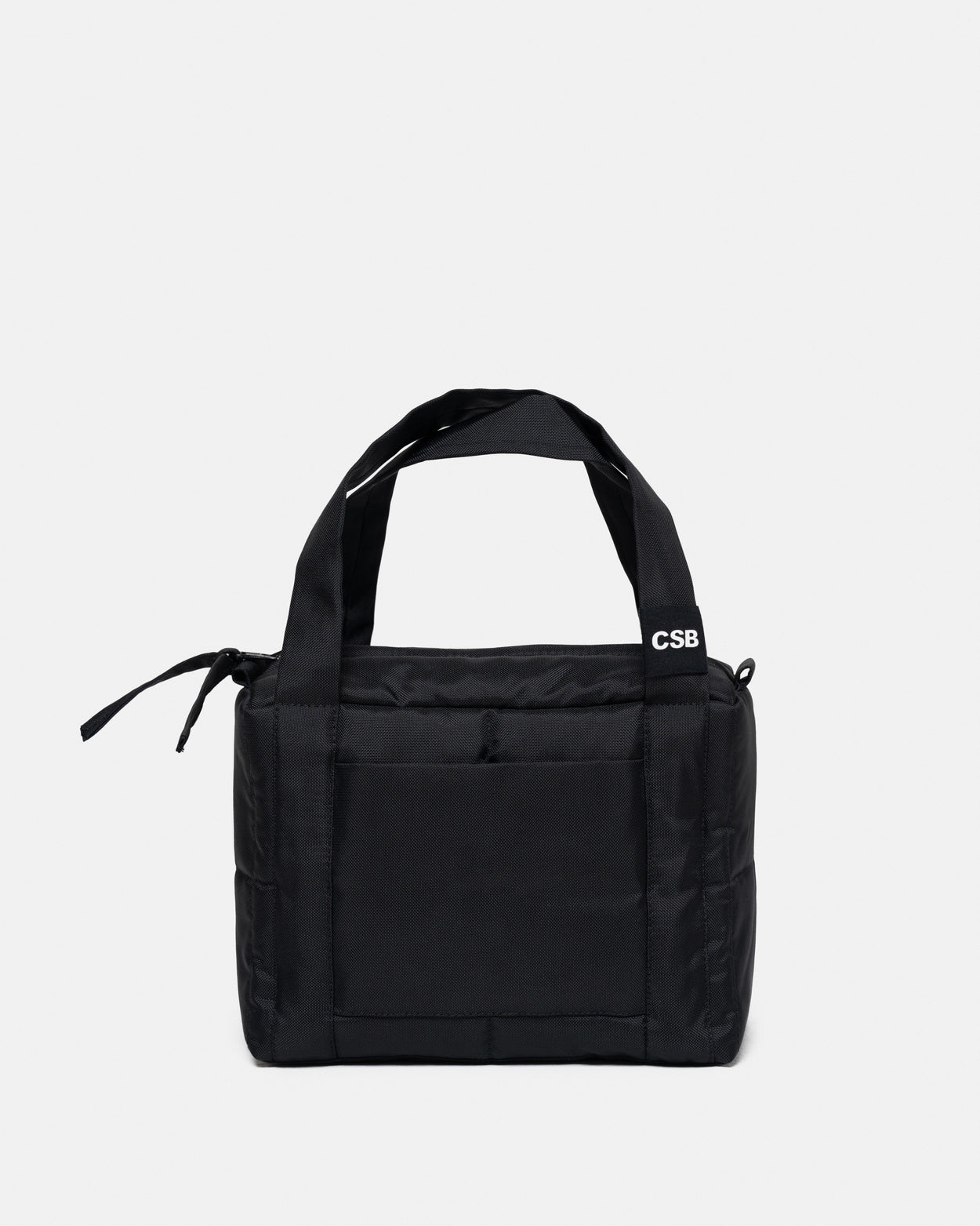 Matte Black mini puffer bag