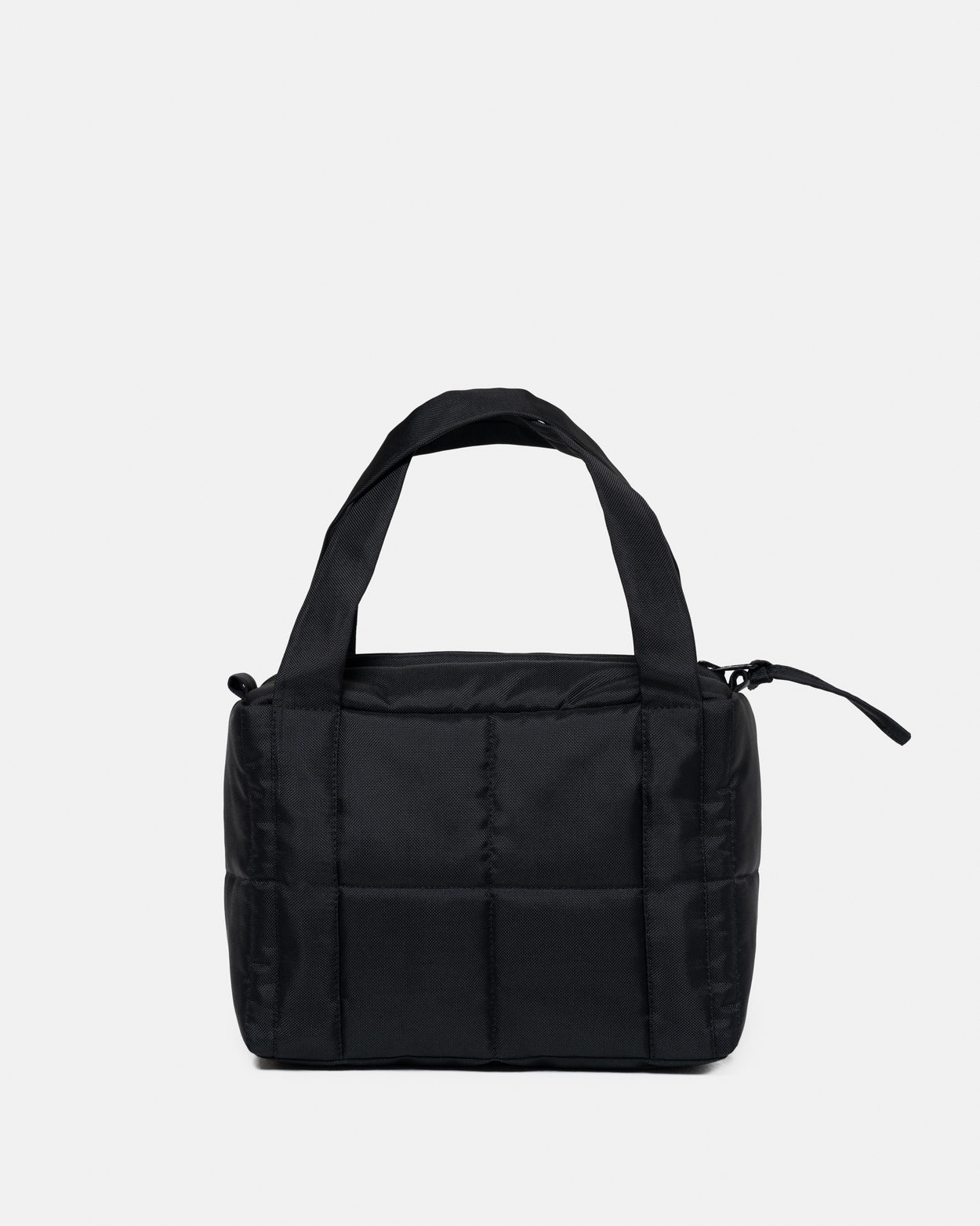 Matte Black mini puffer bag