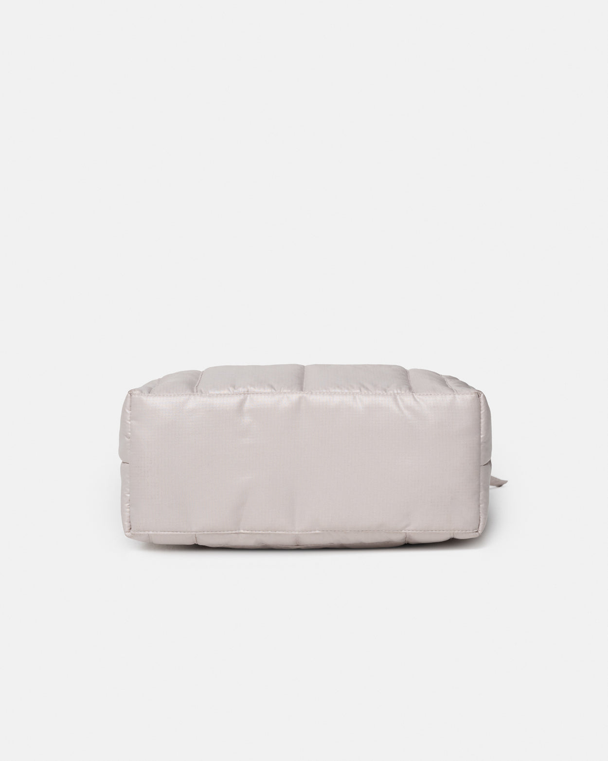 Cream Mini Puffer Bag