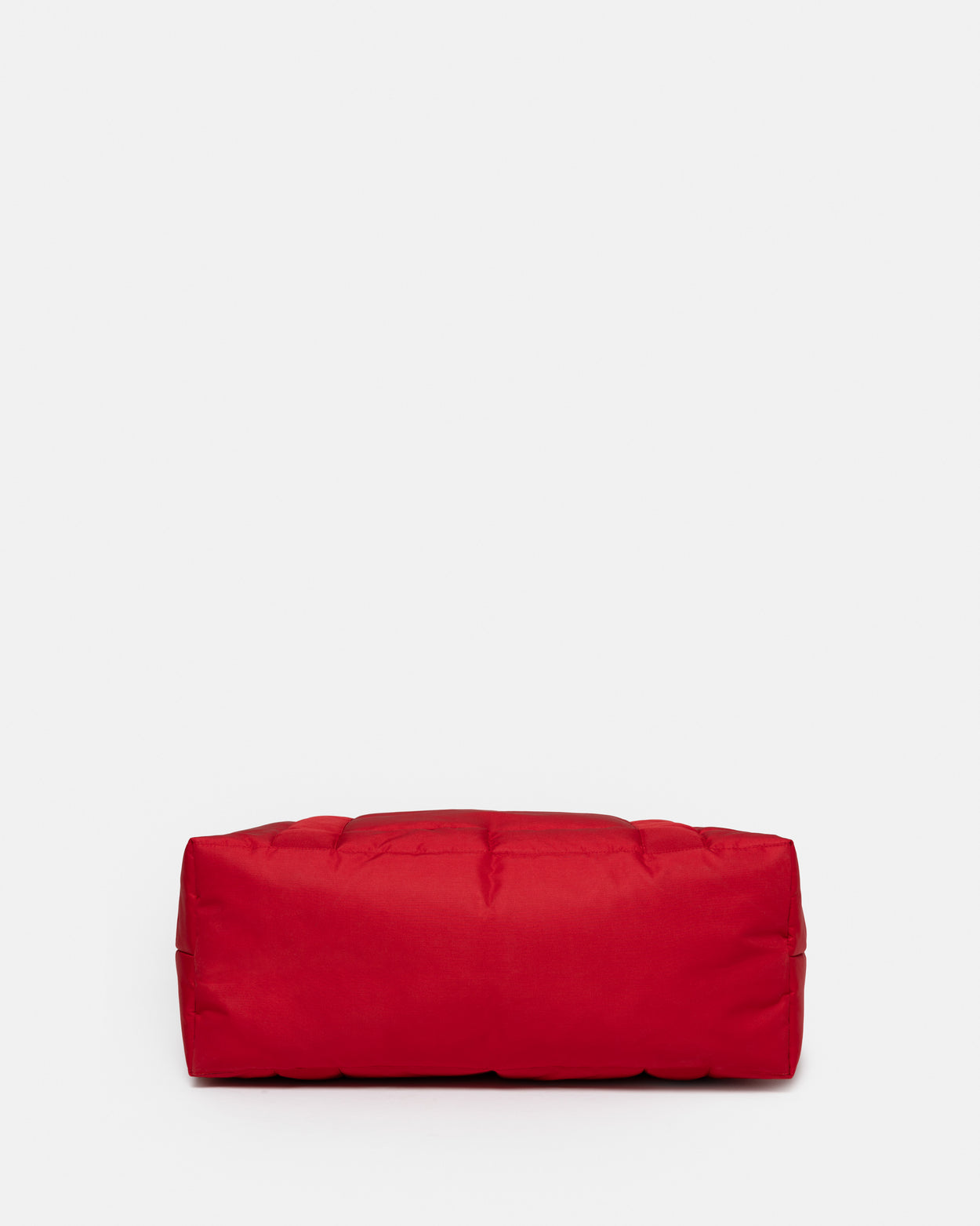 Deep Red midi puffer bag