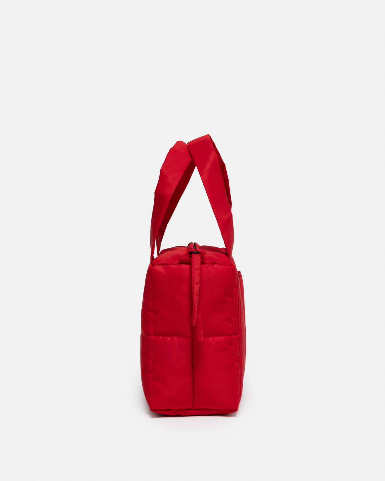 Deep Red mini puffer bag