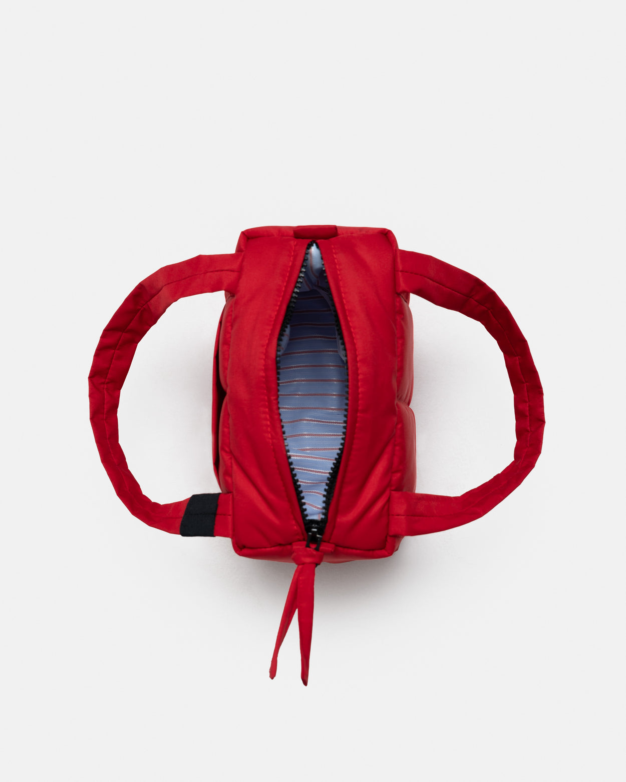 Deep Red mini puffer bag