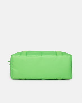 Green Midi Puffer Bag