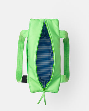 Green Midi Puffer Bag