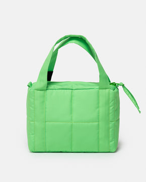 Neon Green Mini Puffer Bag