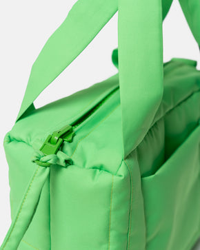 Neon Green Mini Puffer Bag