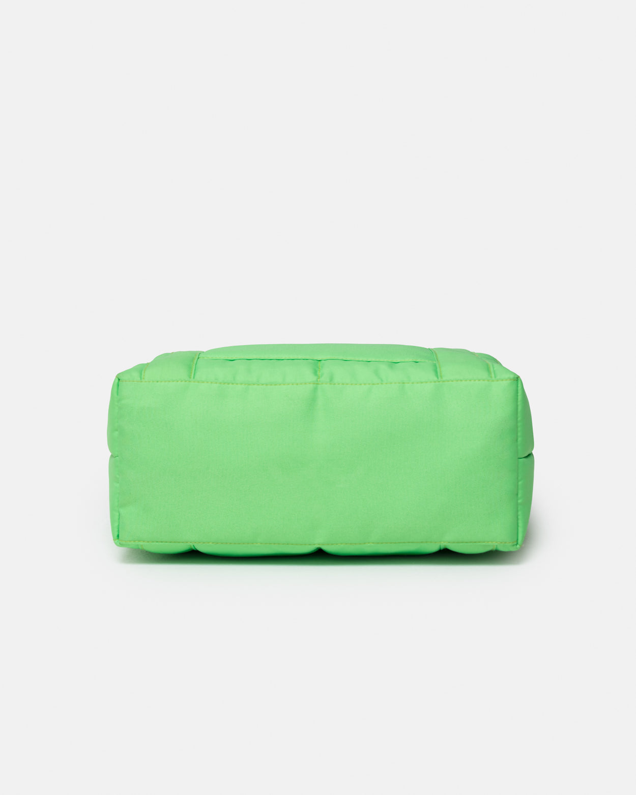 Neon Green Mini Puffer Bag