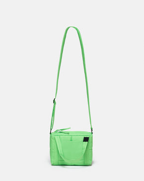 Neon Green Mini Puffer Bag