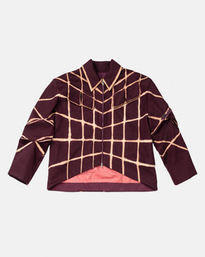 Grid perspective jacket