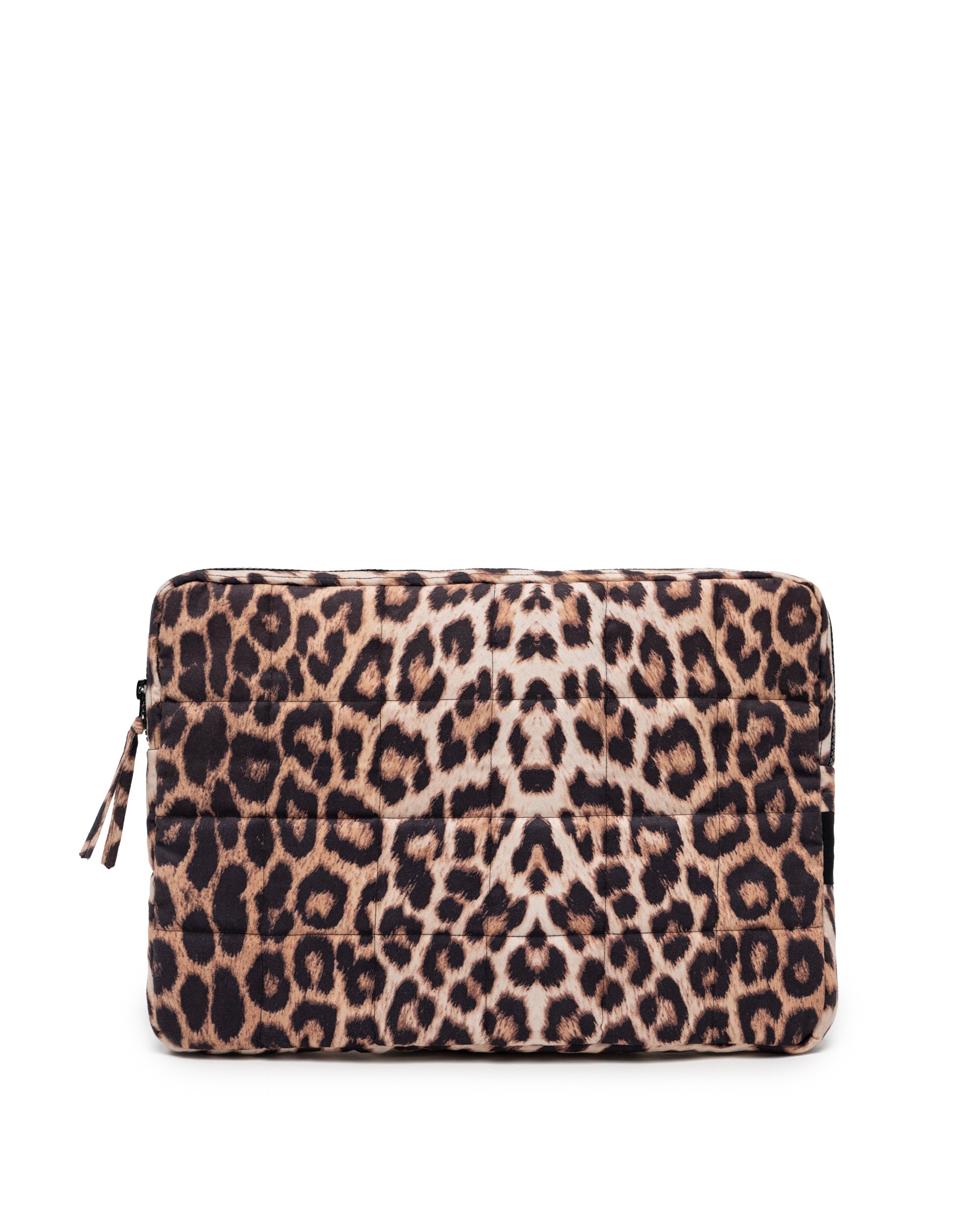 The Leaopard Puff Laptop Sleeve - 1