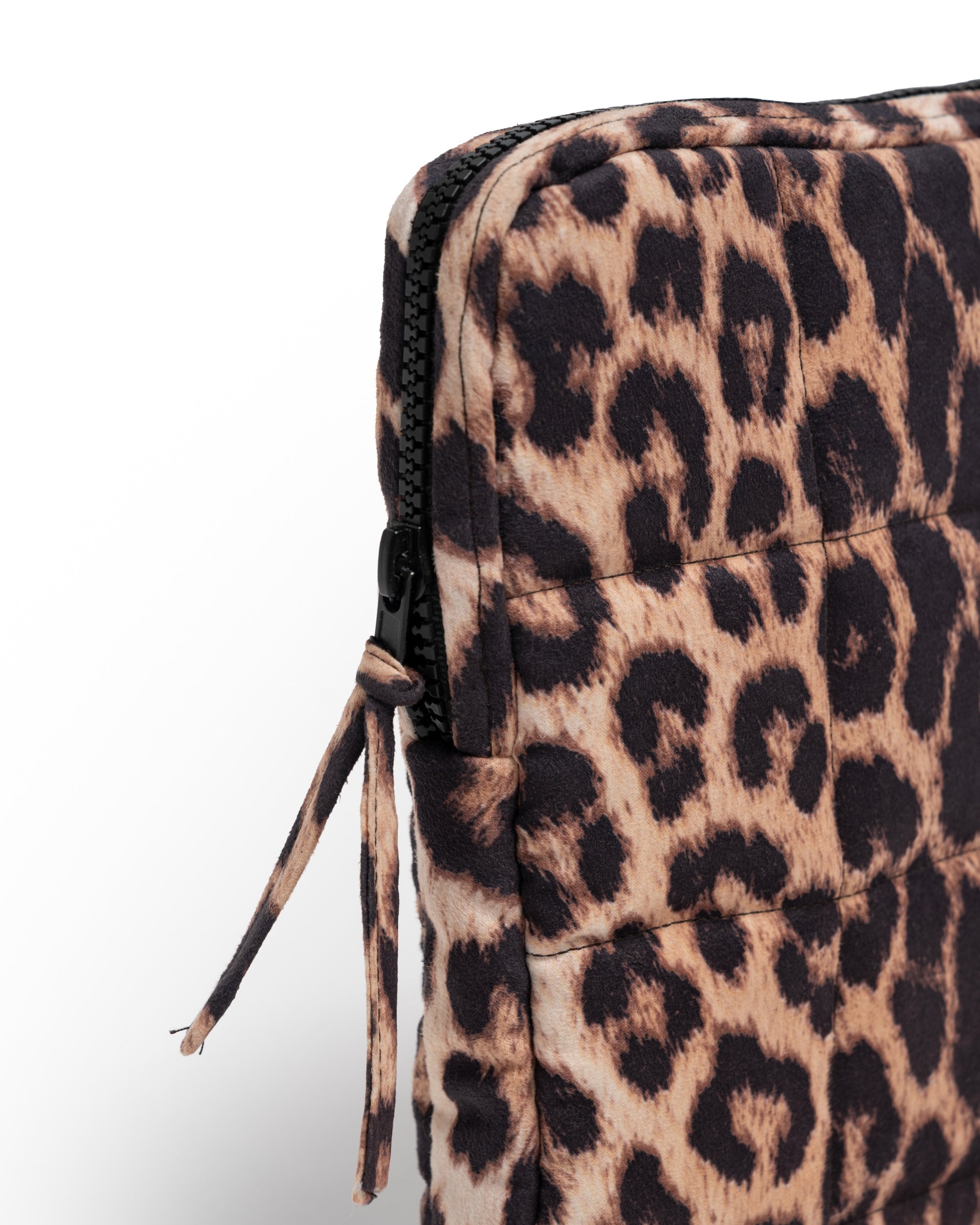 The Leaopard Puff Laptop Sleeve - 3