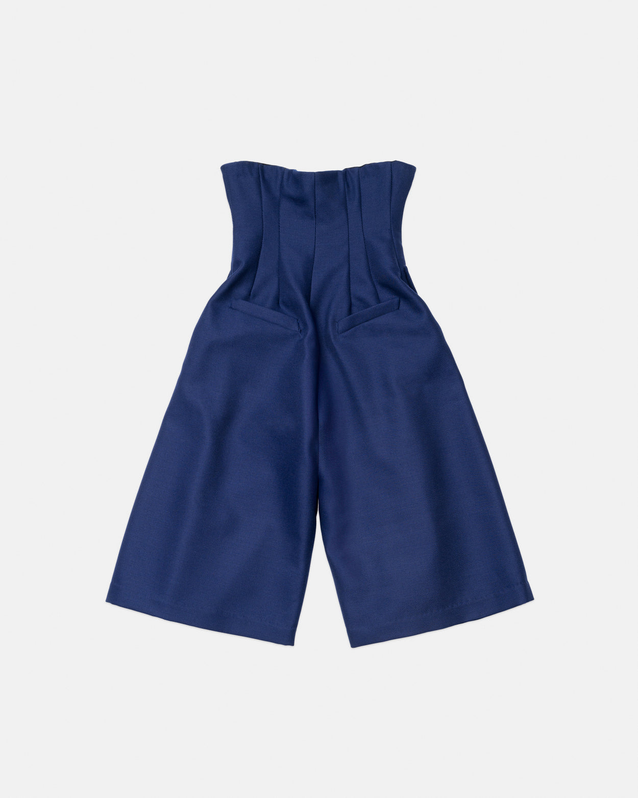 TAILORED NAVY SHORTS