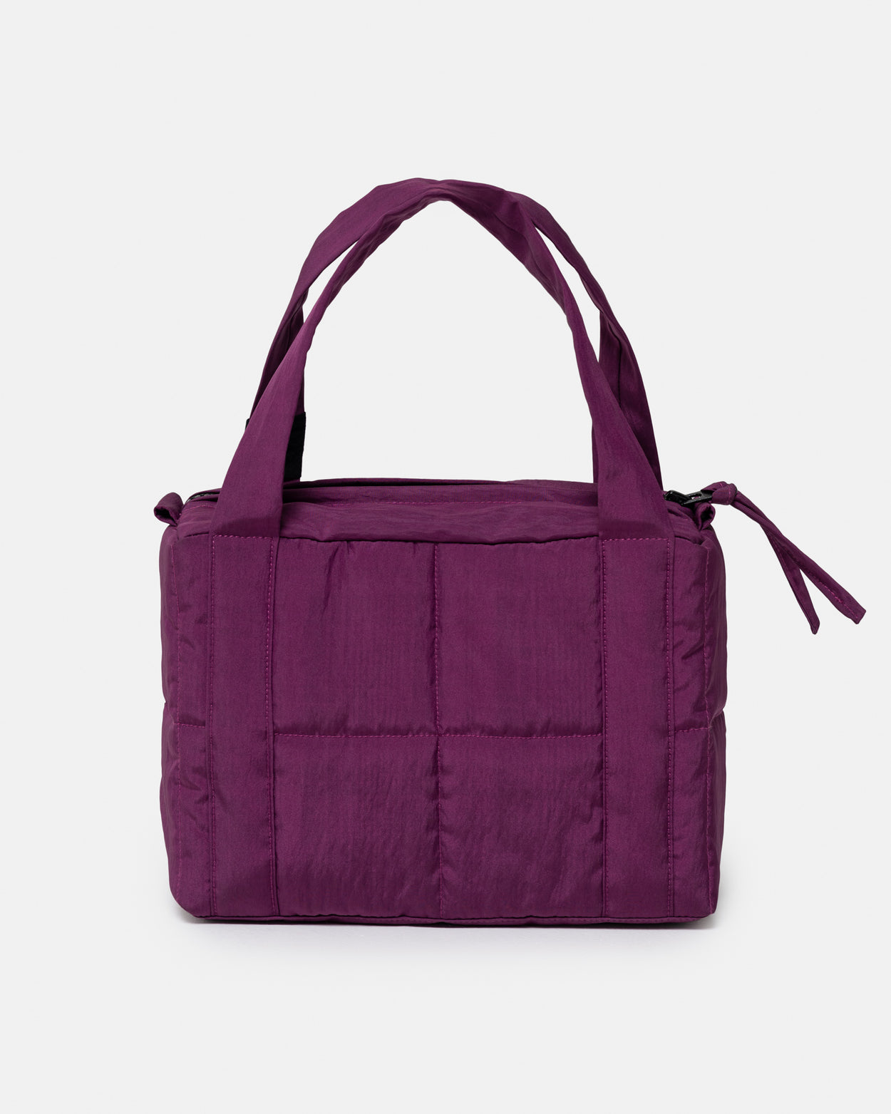 Aubergine Mini Puffer Bag