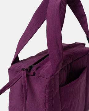 Aubergine Mini Puffer Bag