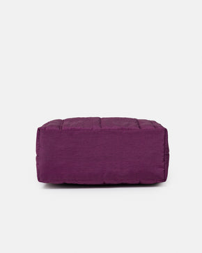 Aubergine Mini Puffer Bag