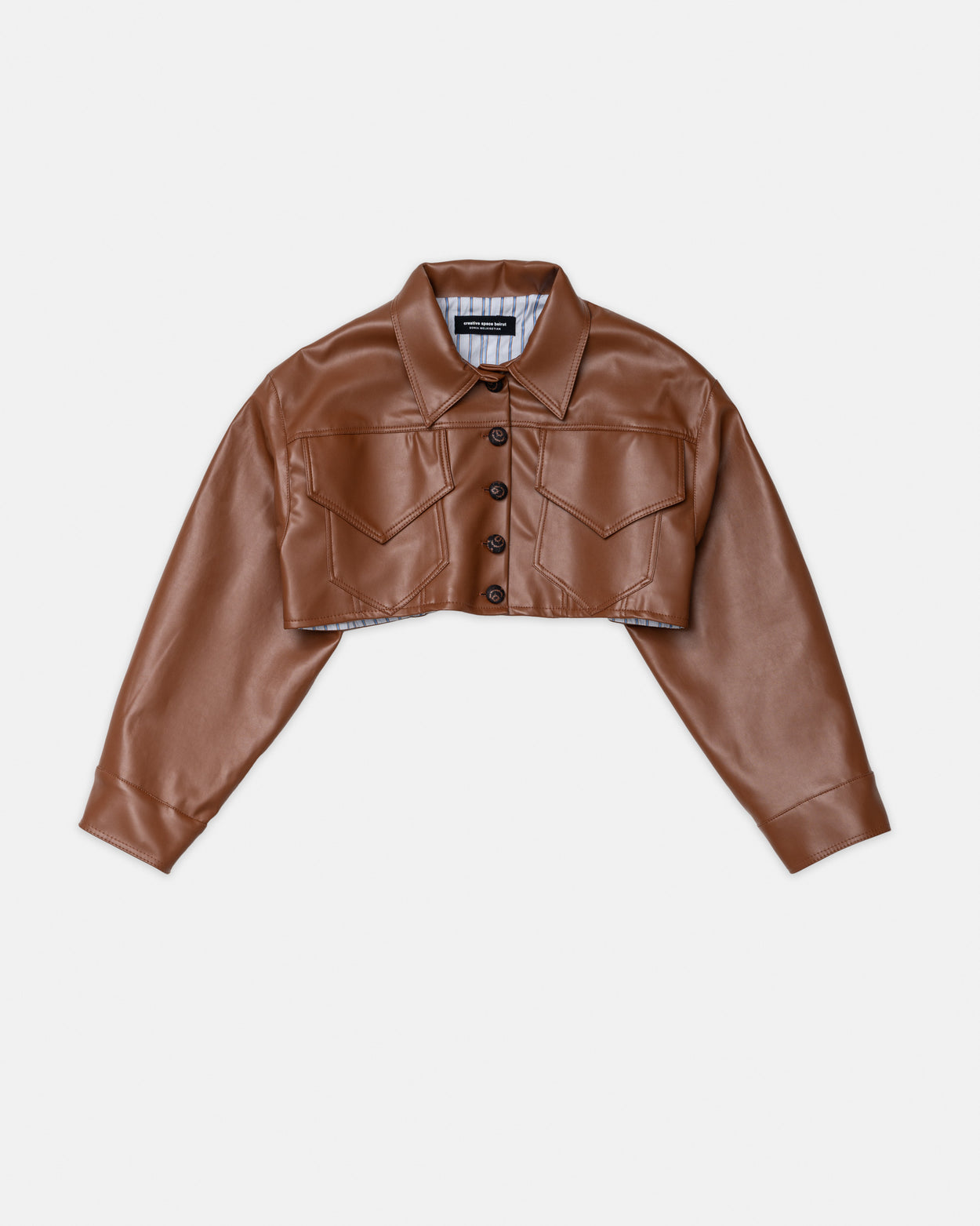 Modernist Chemise Cropped Jacket