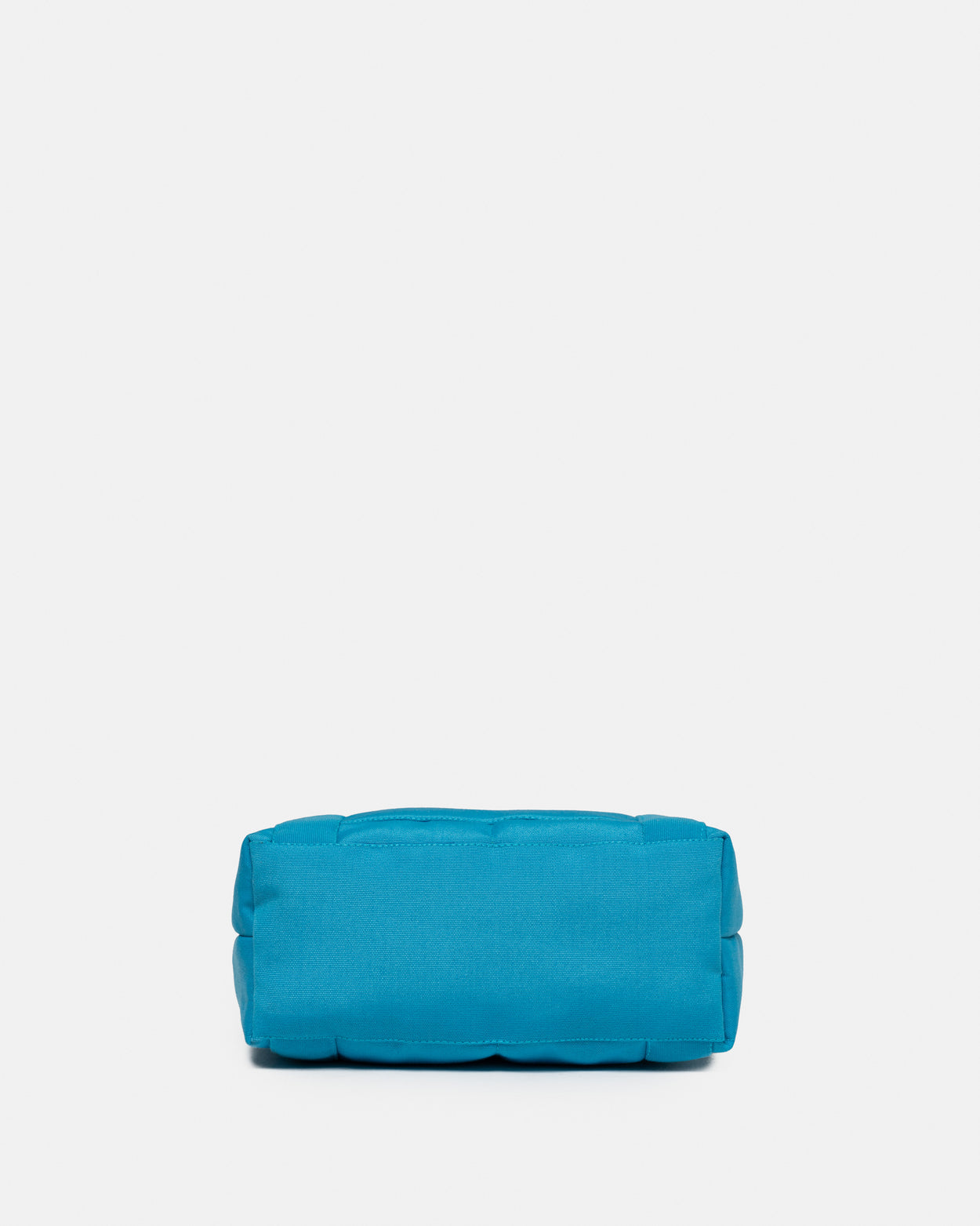 Turquoise mini puffer bag