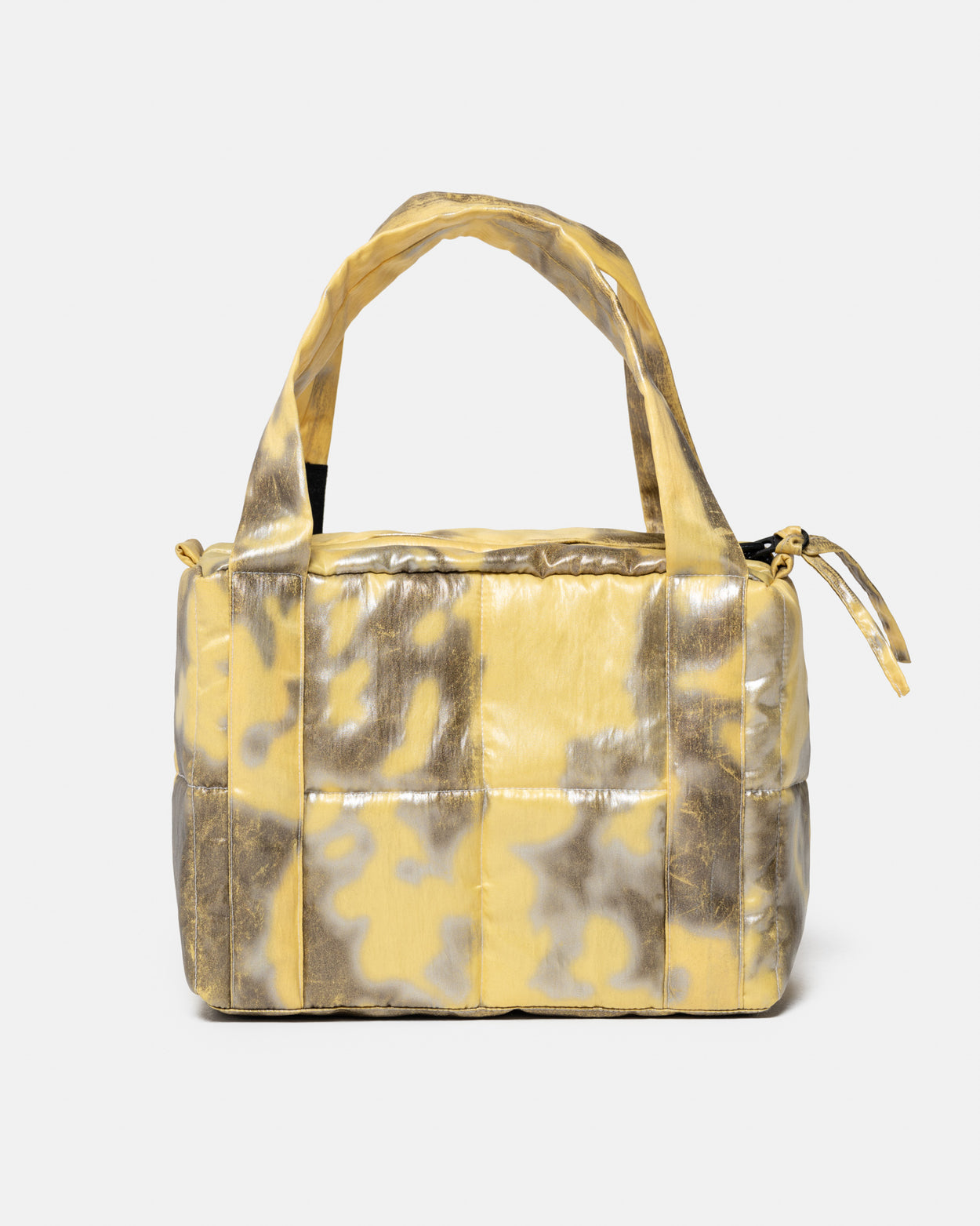 Cloudy Yellow Mini Puffer Bag