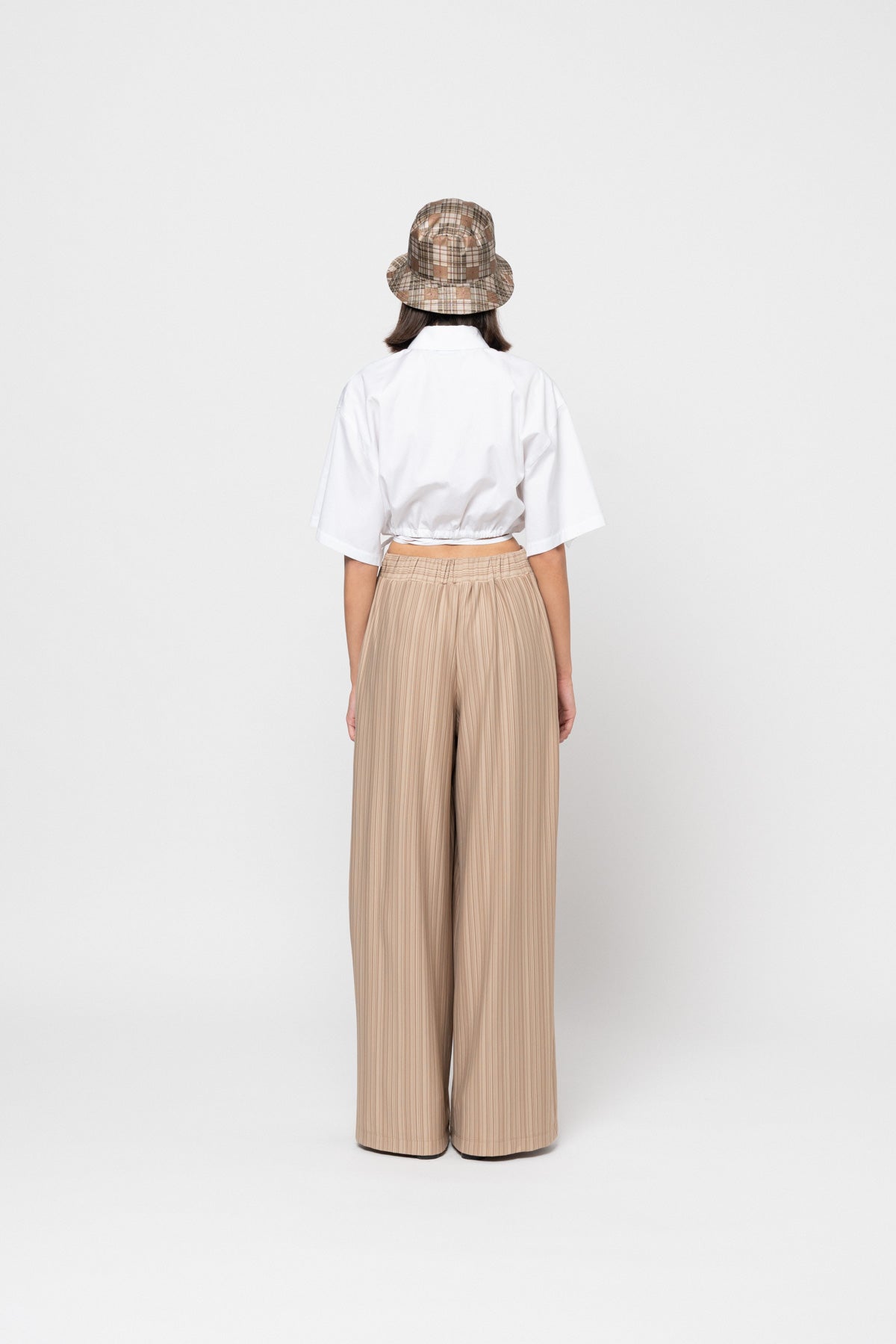 The Beige Flowy Pants