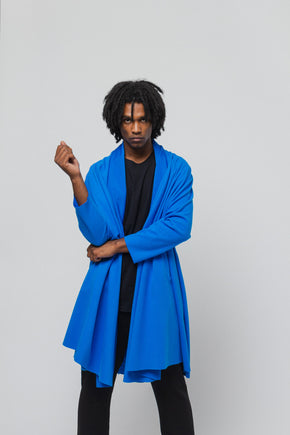 Blue Blanket Coat