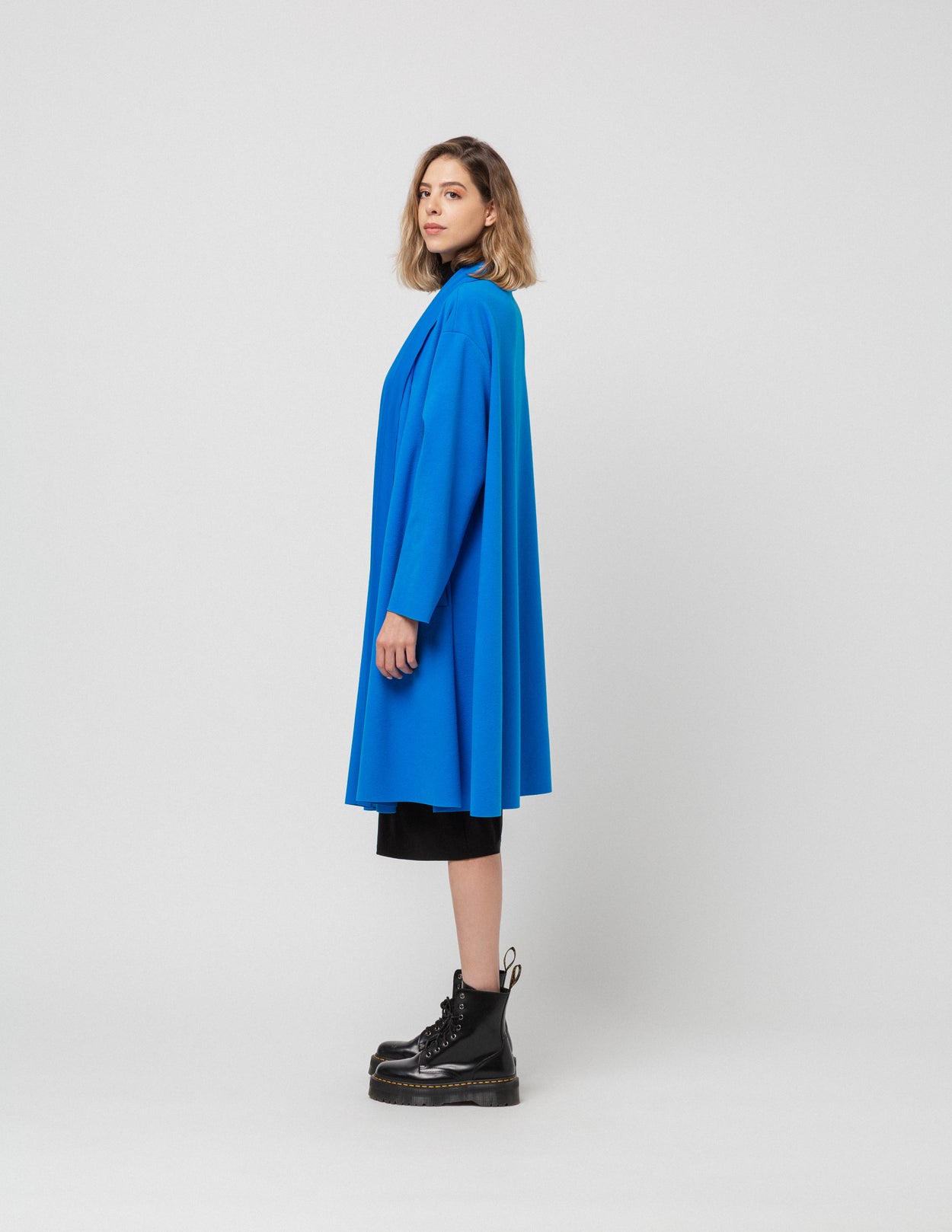 Blue Blanket Coat