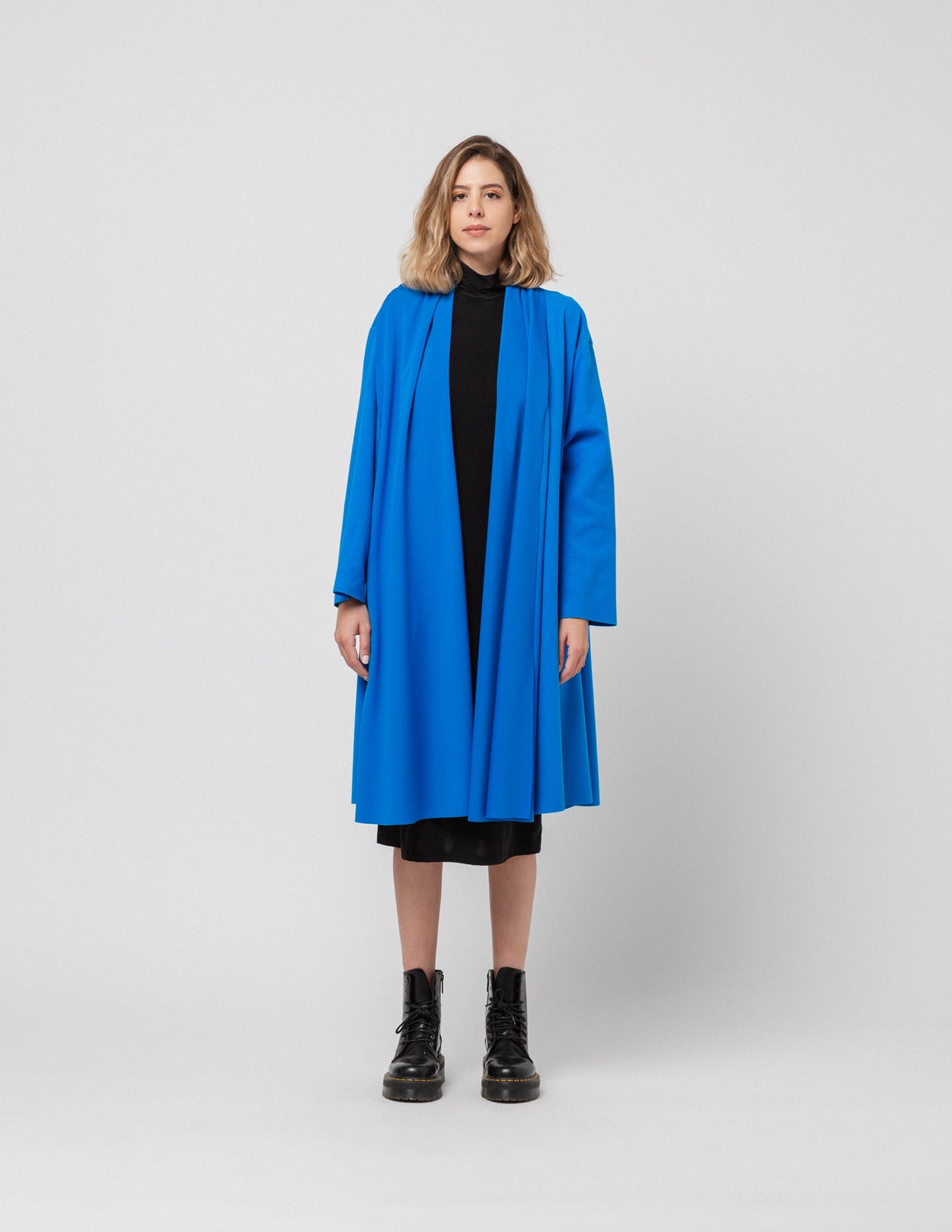 Blue Blanket Coat