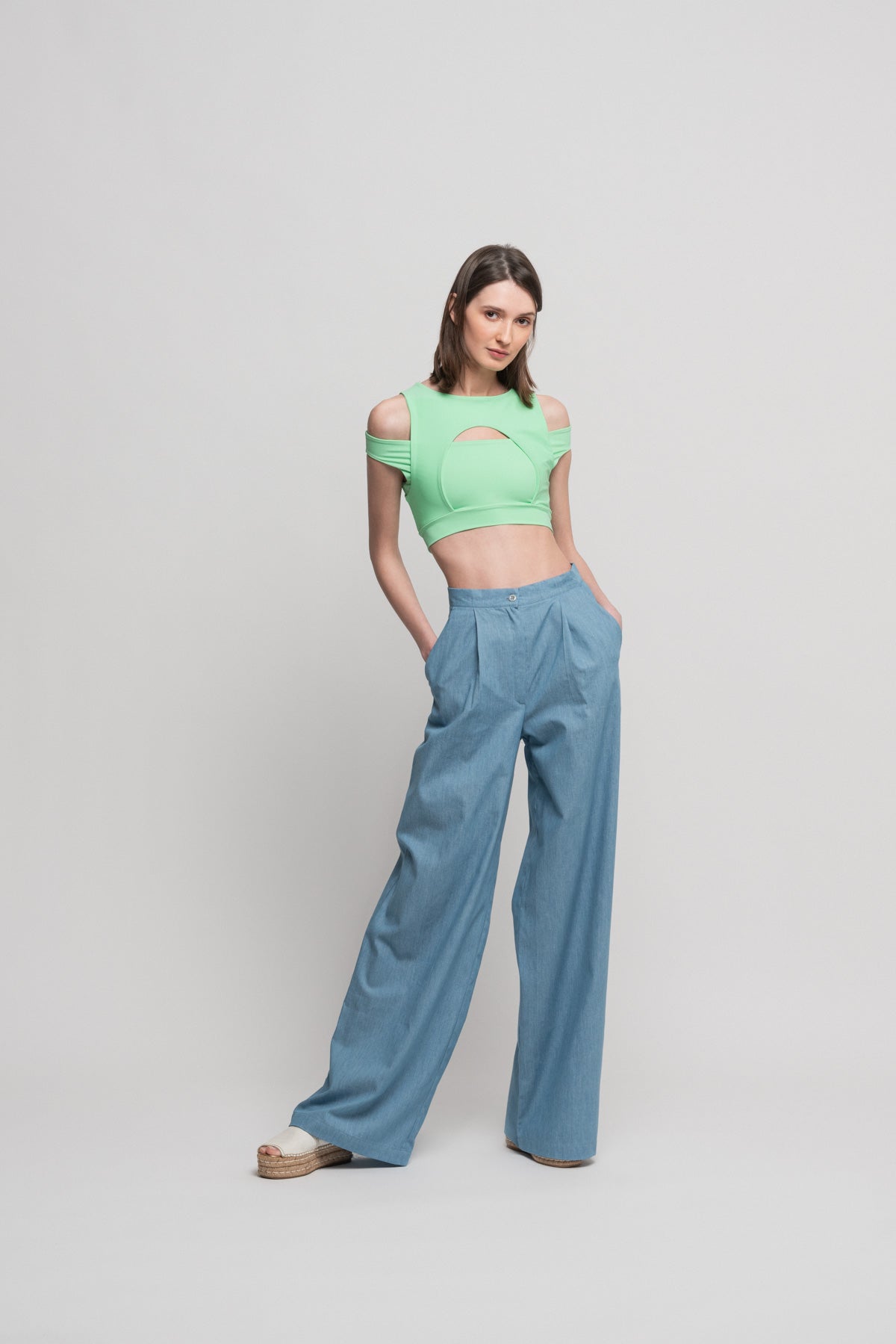 Blue Skies Tailored Pants