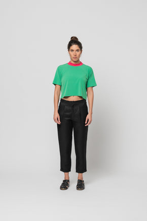 The Green Cropped T