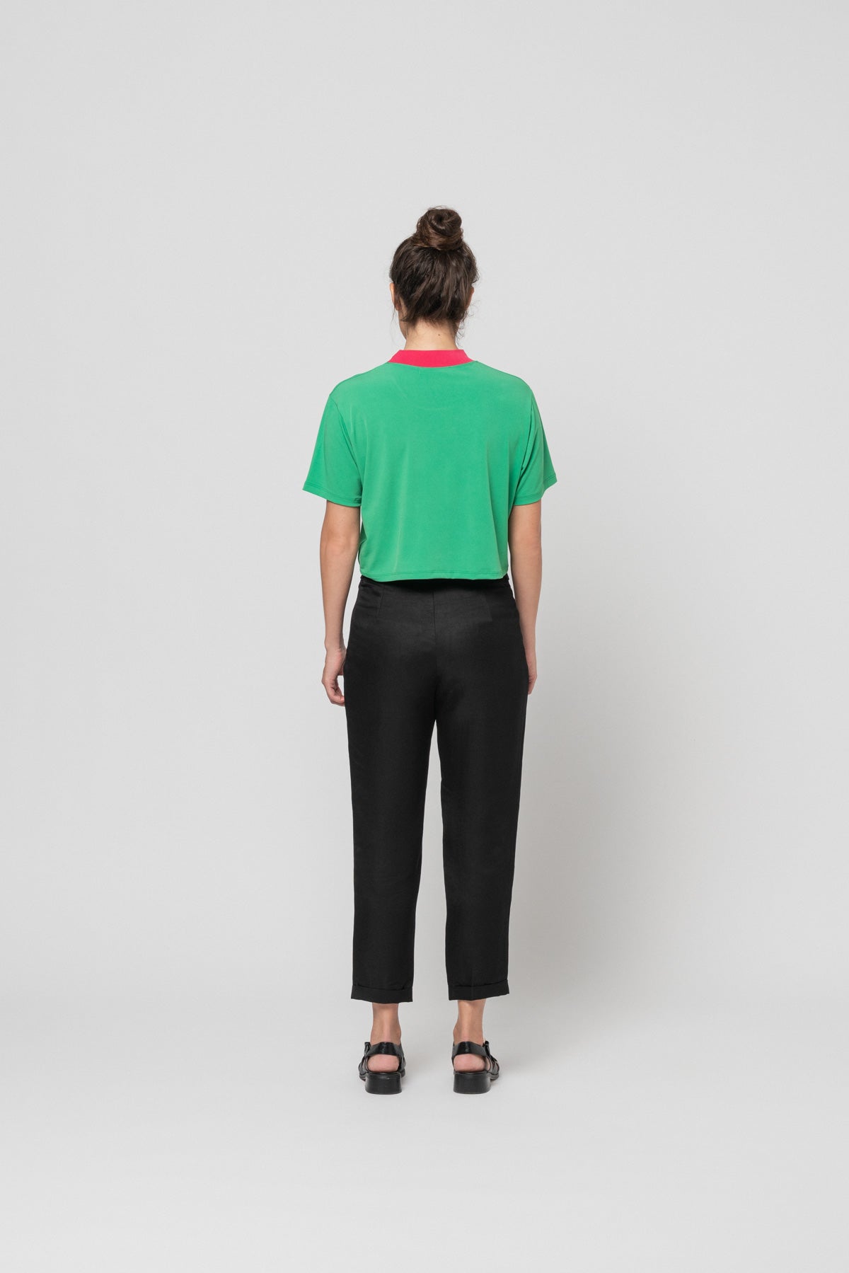 The Green Cropped T