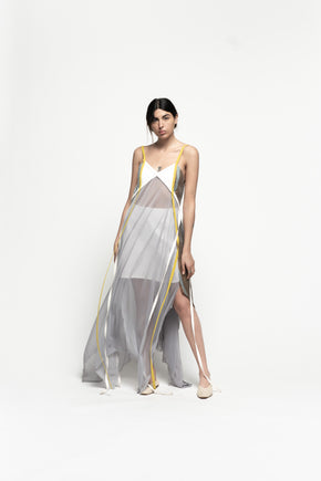 Strap Dress by Amir Al Kasm