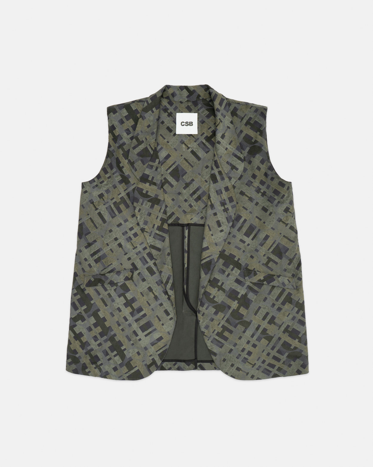 The Khaki Padded Vest