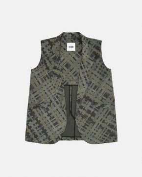 The Khaki Padded Vest