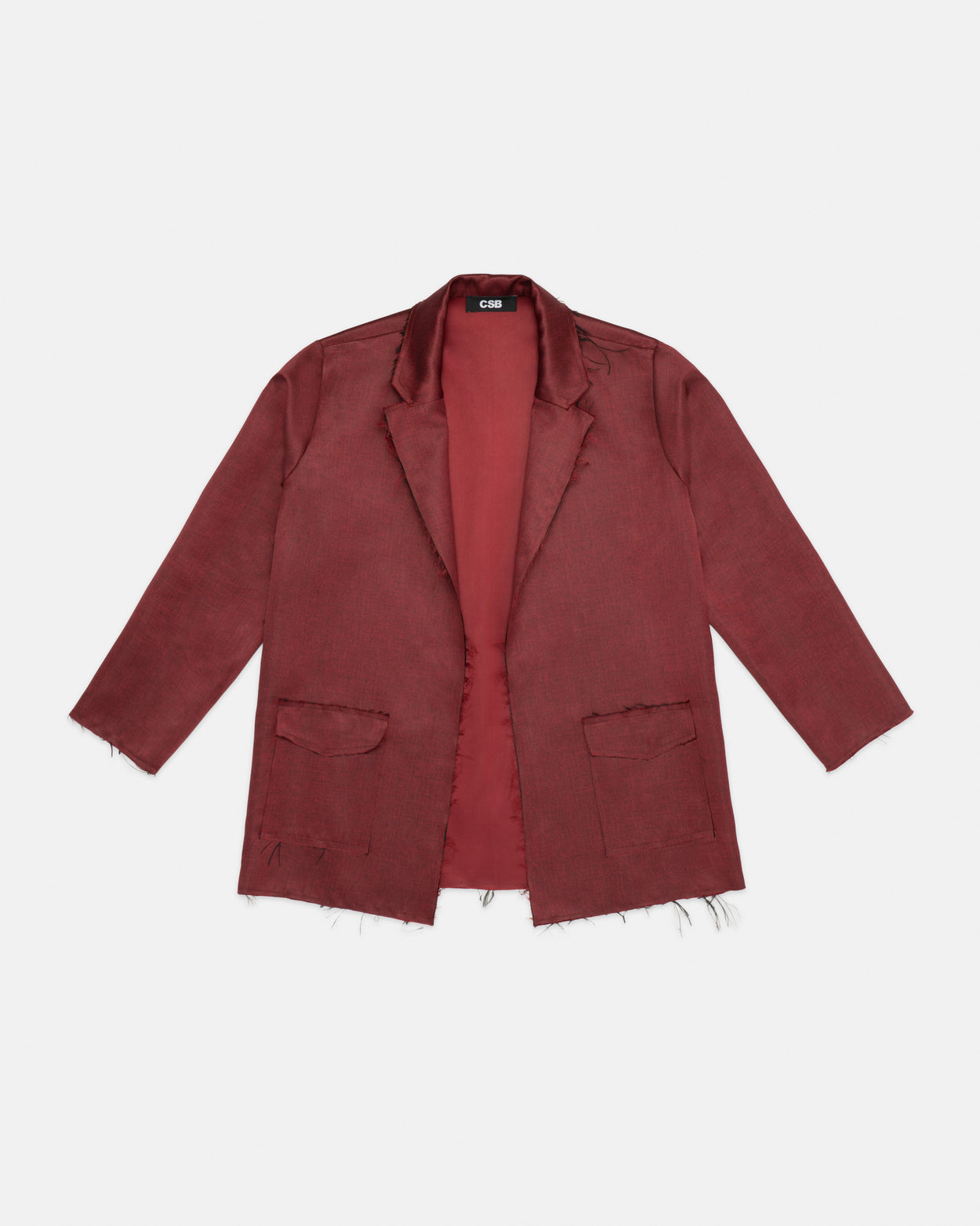 The Smoking Burgundy Jacket