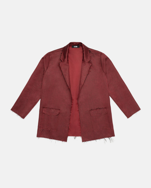 The Smoking Burgundy Jacket