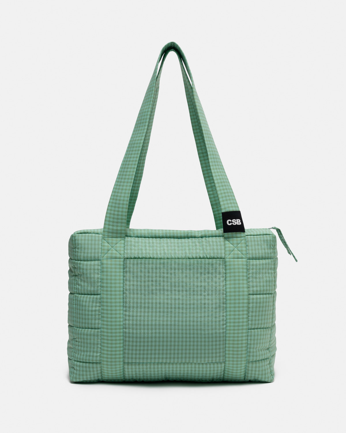 Midi Mint Puffer Bag