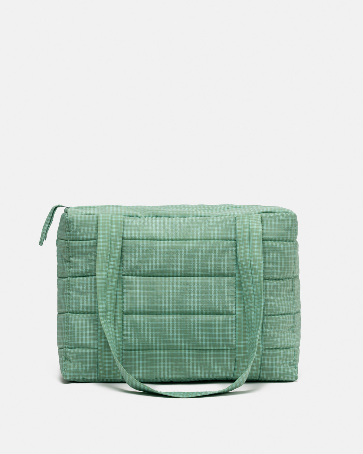 Midi Mint Puffer Bag