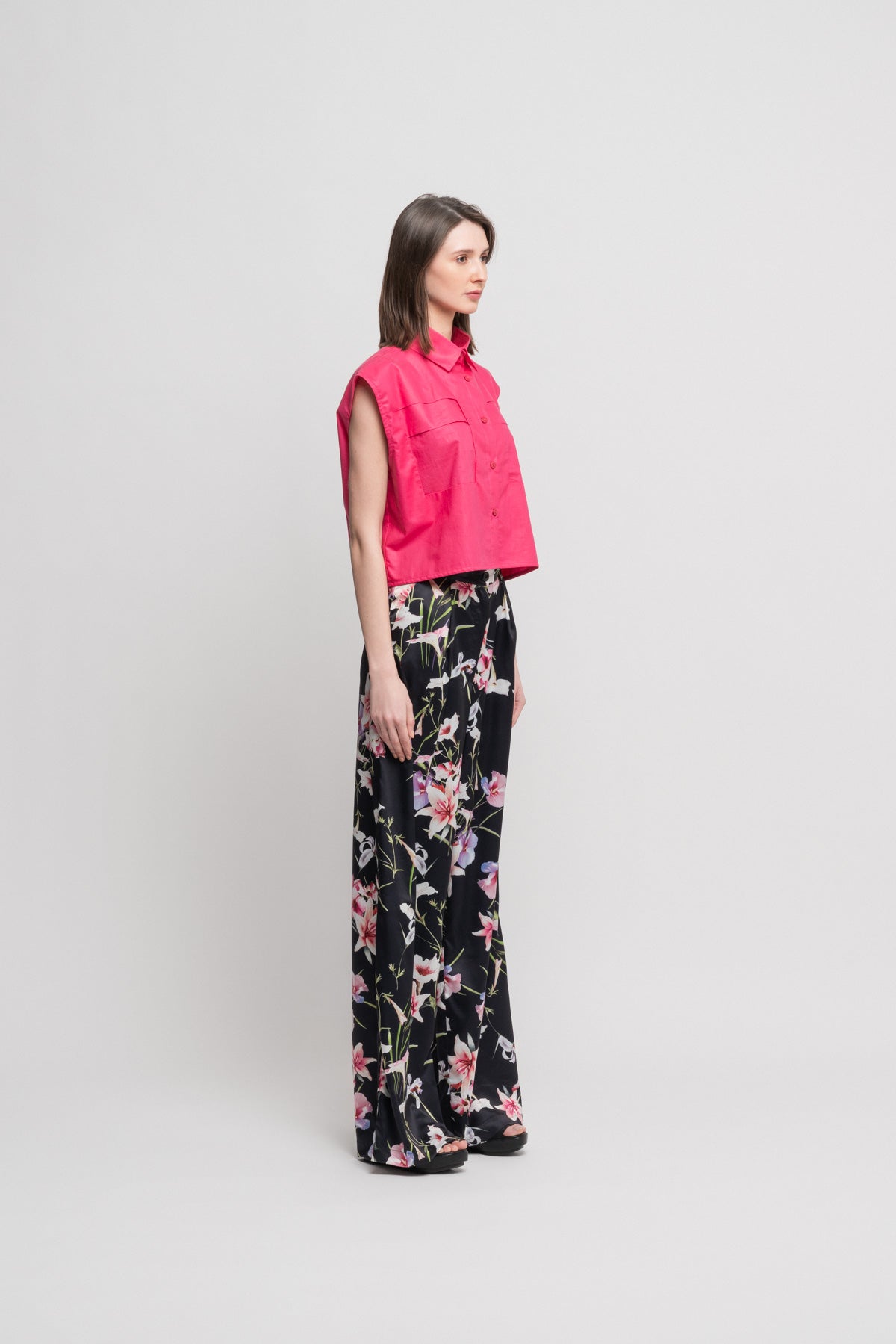 Flower Power Tailored Pants