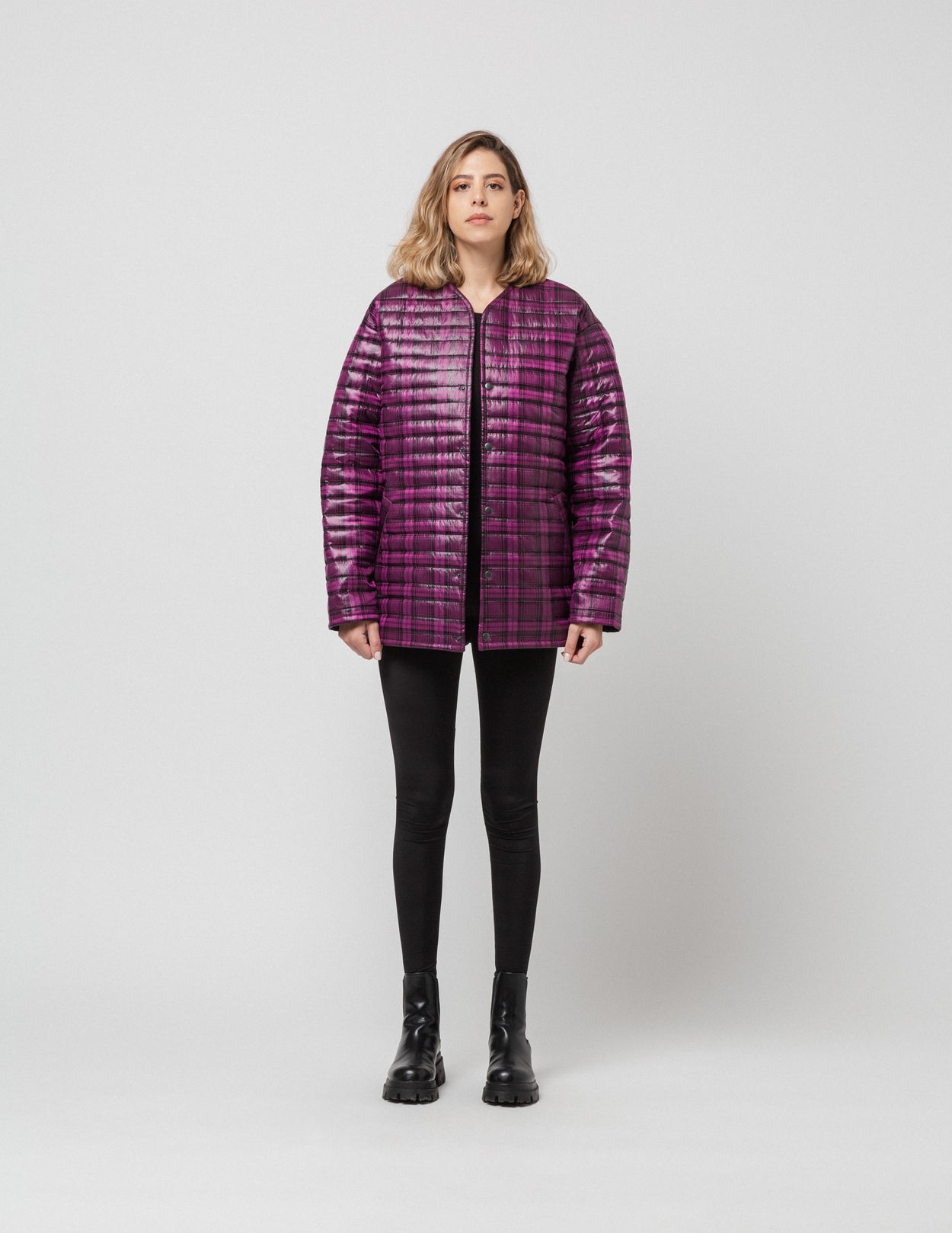 Grape Puffer Anorak