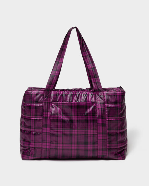 Grape Puffer Bag